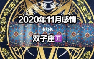 双子座2020年11月运势刘小猫 双子座2020年11月的运势