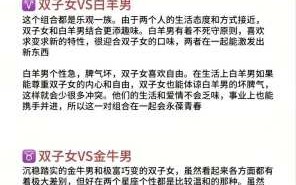 双子座和12星座恋人配对 双子座与12星座