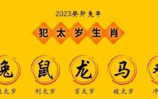 今年犯太岁属相 今年犯太岁属相2023