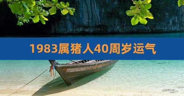 1983年出生是什么命 83年属猪40岁有一灾