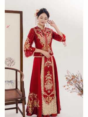 传统中式婚礼礼服秀禾服、龙凤褂如何区分 中式秀禾礼服有哪几种