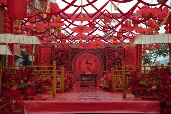 中式结婚现场图片浪漫唯美 中式婚礼现场图片