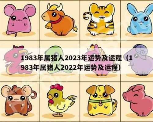 属猪2022年的运势 属猪2022年运势及运程1983年出生