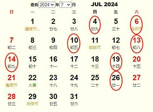 2024年阴历四月搬家入宅最吉日 2024年农历四月