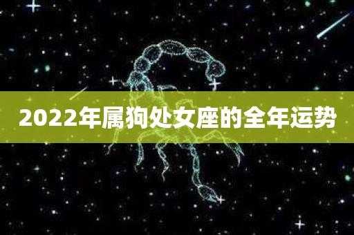 属狗处女座2020年运势及运程 2020年属狗处女座的全年运势