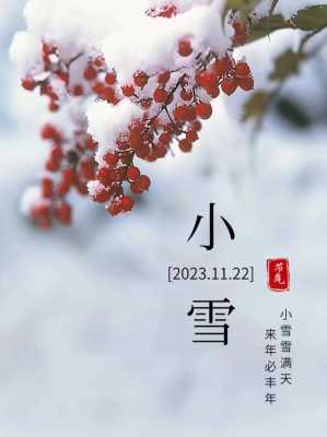 每年的11月22日都是小雪吗 11月22日是小雪吗?