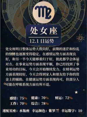 处女座今年运势2020年每月运势 处女座今年的运势2021